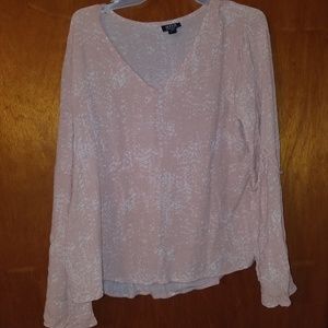 ANA light pink tunic.